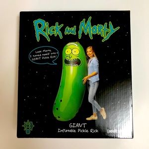 Rick and Morty Inflatable Giant Pickle 6ft